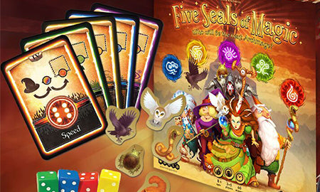 Coming to Kickstarter February 2017: Five Seals of Magic!