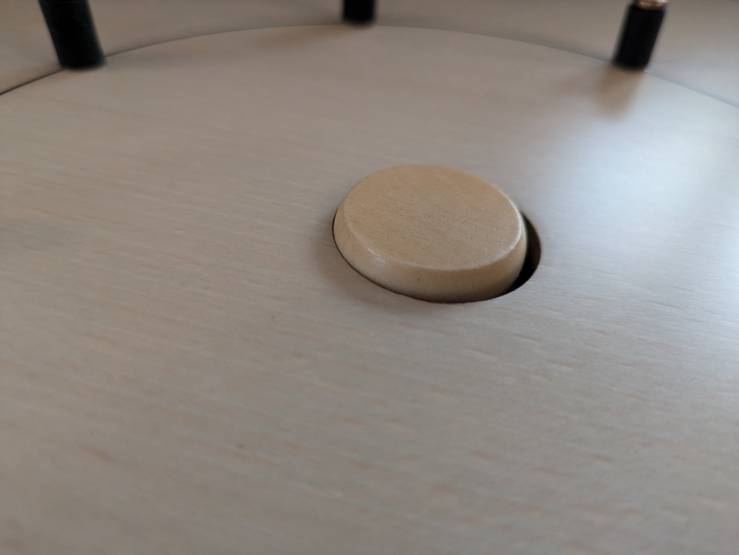 IMPERFECT/RETURNED: Beech ELITE Edition Crokinole Board (2025) Black Ditch + Bag IN STOCK!  #0106