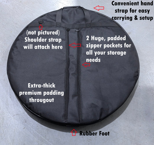 ELITE Crokinole Carrying Case (Black) 2026  PREORDER for May 2026