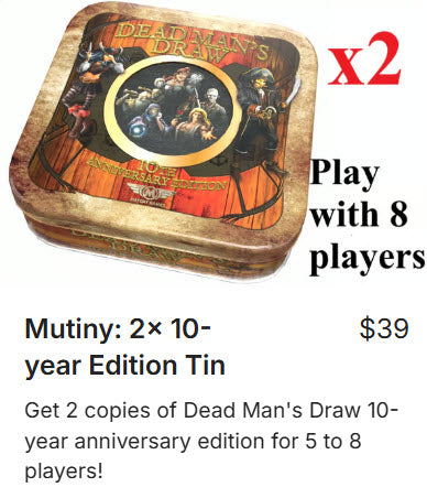 Mutiny: 2x 10-year Edition Tin (DMD Late-Backer Pledge Level)