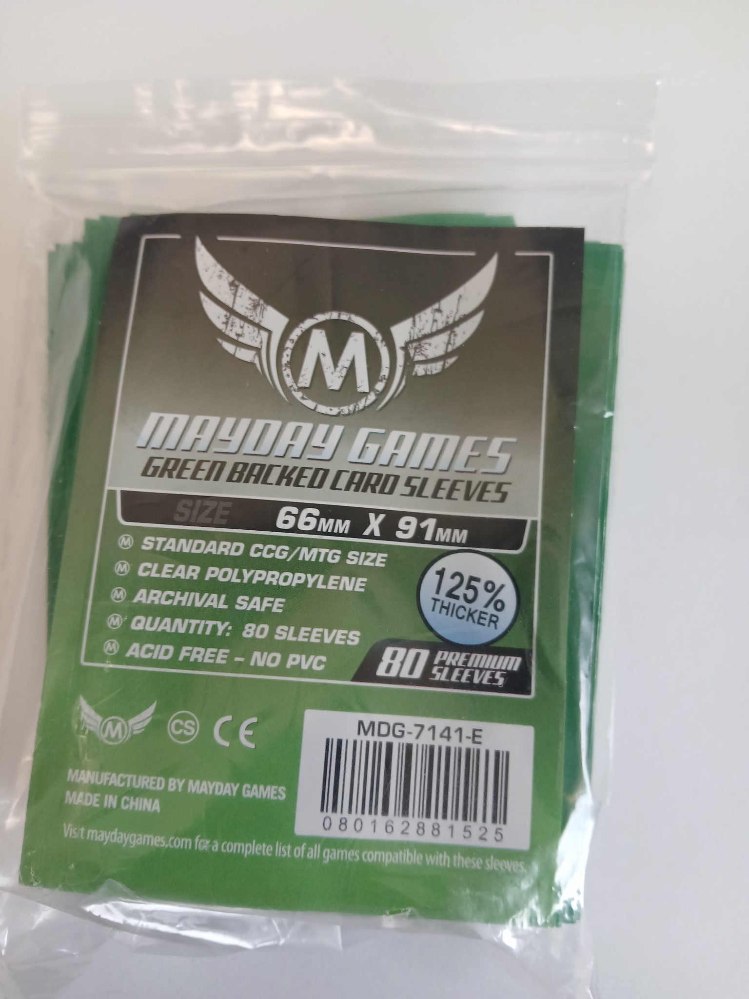 MTG/CCG Card Sleeves (63.5x88mm) PREMIUM COLOR BACKED! 80/Pack (Choose Mayday Games MTG/CCG Card Sleeves (63.5x88mm) PREMIUM COLOR BACKED! 80/Pack (Choose Mayday Games