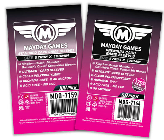 All Card Sleeves by Size Mayday Games All Card Sleeves by Size Mayday Games