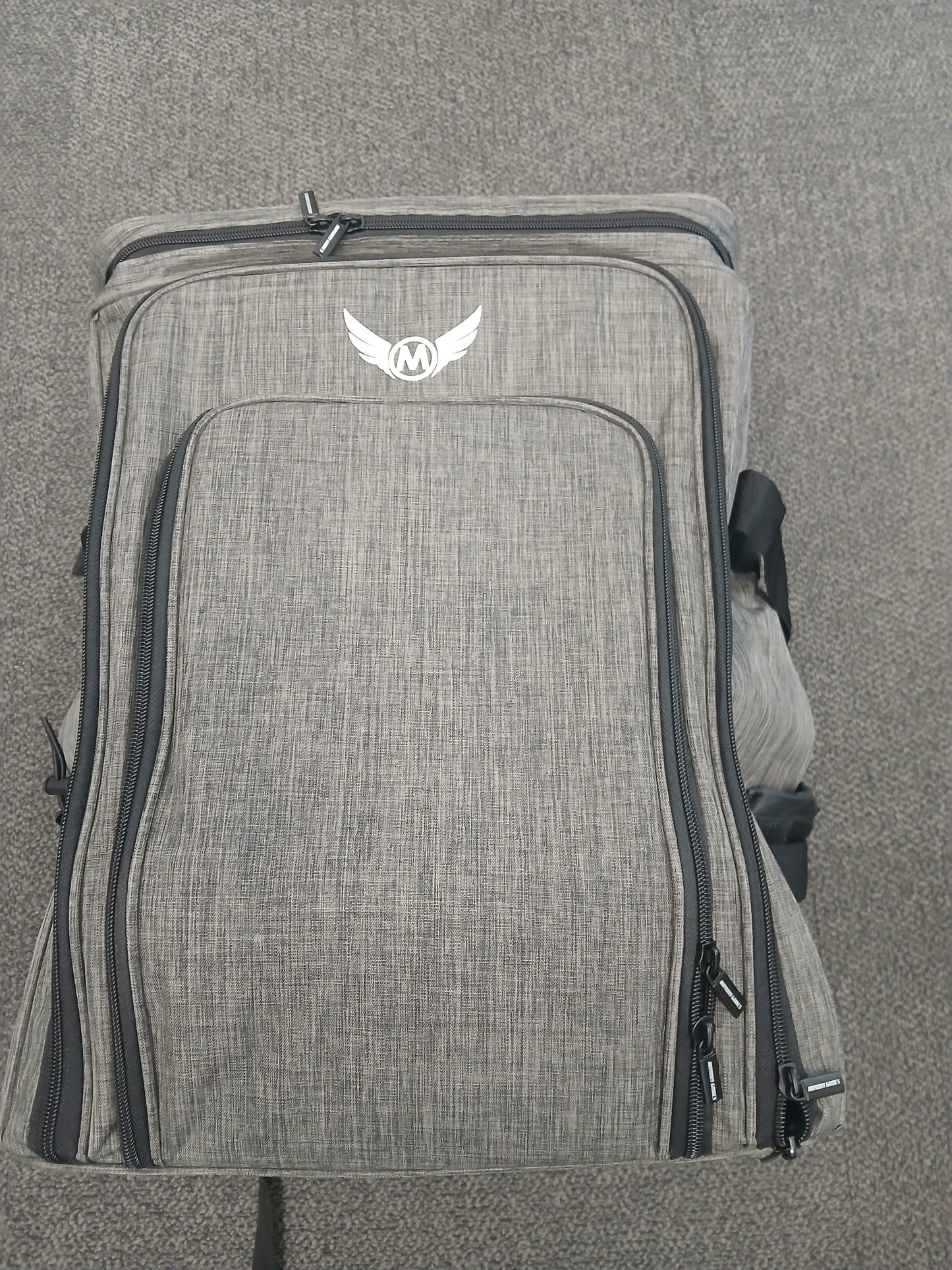 Imperfect/ Damaged: Ultimate Game Night Bag CHARCOAL GRAY MDG-9019-G1