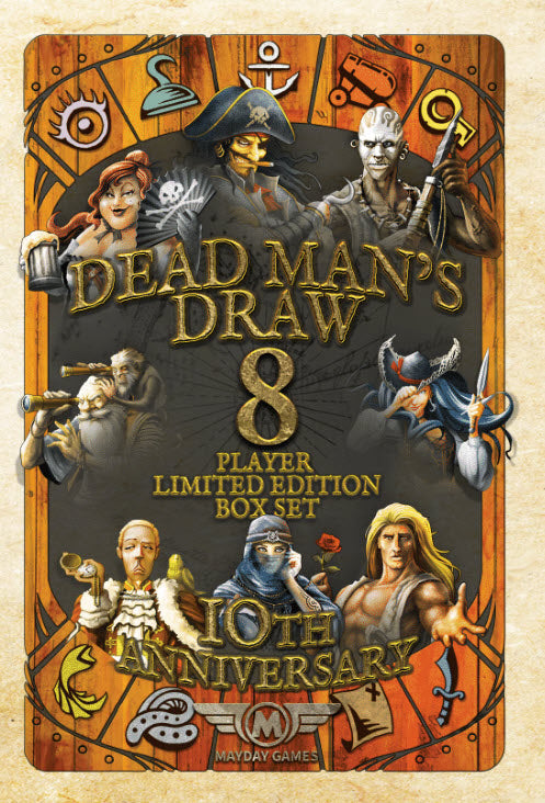 Dead Man's Draw 10-year Anniversary 4-Player Cardboard Edition