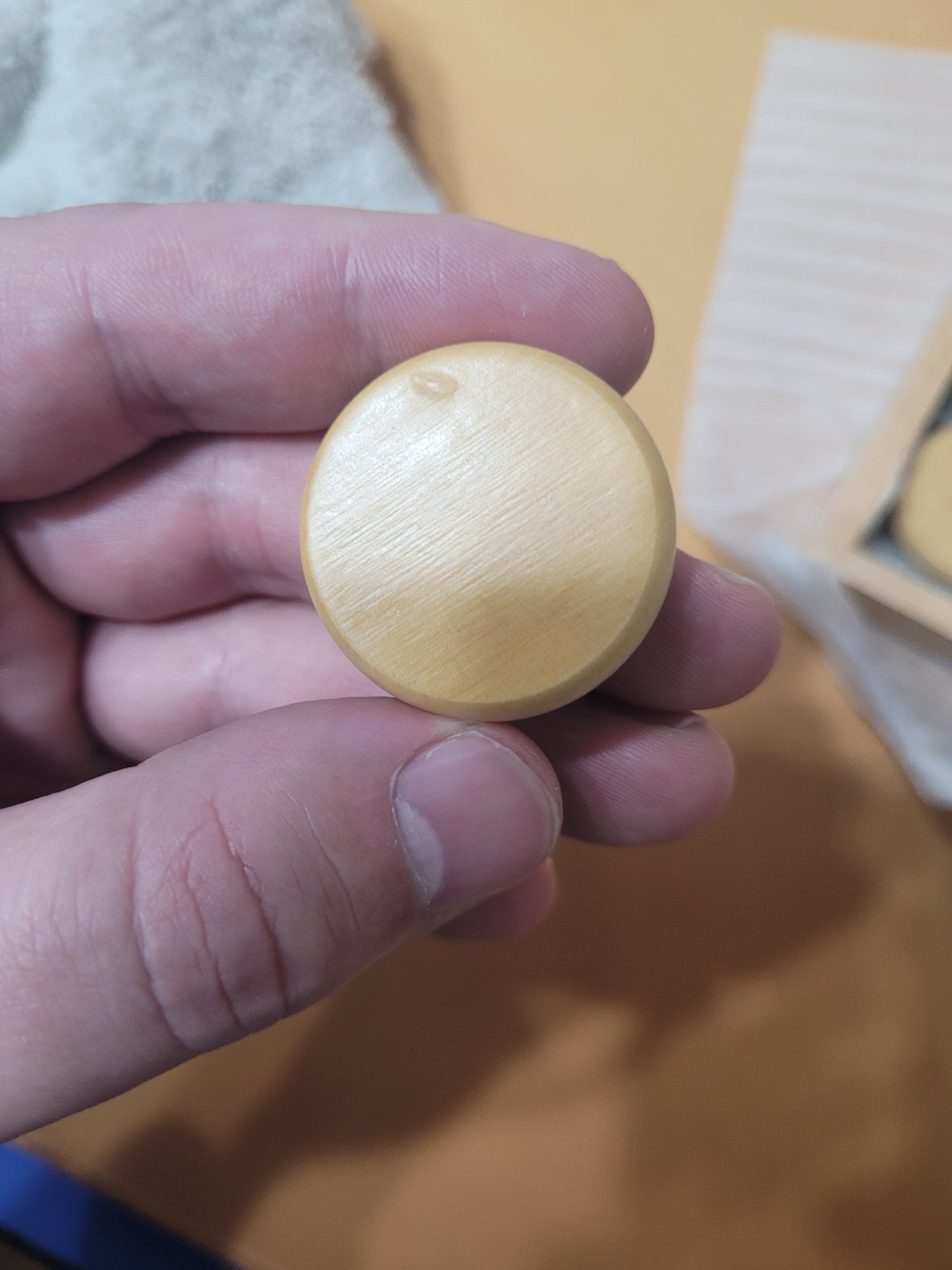 IMPERFECT/RETURNED: Mahogany ELITE Edition Crokinole Board (2025) Red Ditch + Carrying Case IN STOCK! -#0025