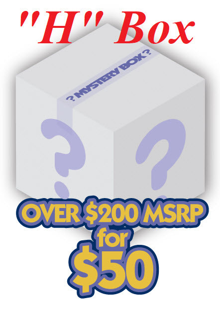 "H" Box -$210 MSRP Mystery Box (6 Games)