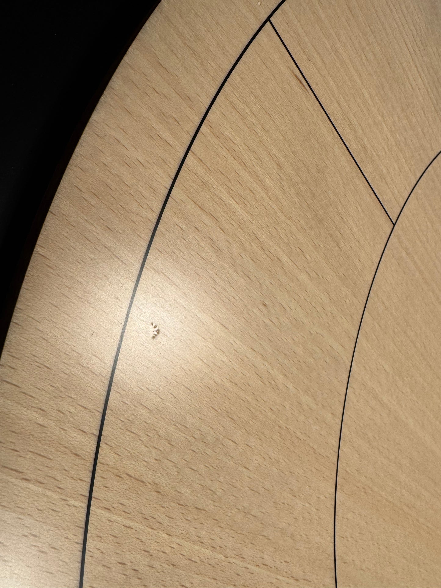 IMPERFECT/RETURNED: Beech ELITE Edition Crokinole Board (2025) Black Ditch + Bag IN STOCK!  #0068