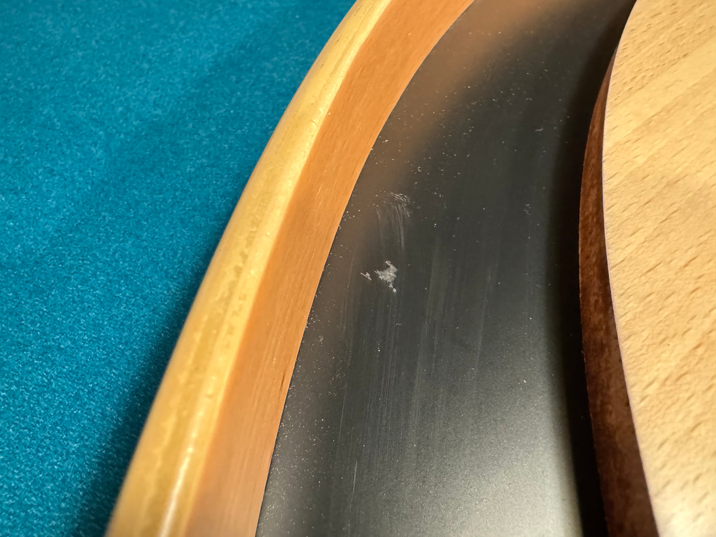 IMPERFECT/RETURNED: Beech ELITE Edition Crokinole Board (2025) Black Ditch + Bag IN STOCK!  #0068