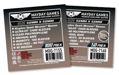 All Card Sleeves by Size Mayday Games All Card Sleeves by Size Mayday Games