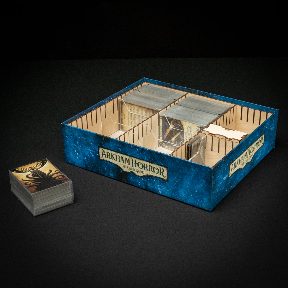 arkham horror card game organizer (3rd Edition) & Expansions Insert (pre-assembled) Get organized with our Arkham Horror Board Game storage, Insert &