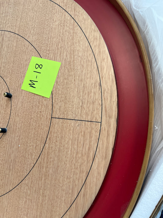 Imperfect/Returned Mahogany ELITE Edition Crokinole Board 2025 MDG-8322-M18