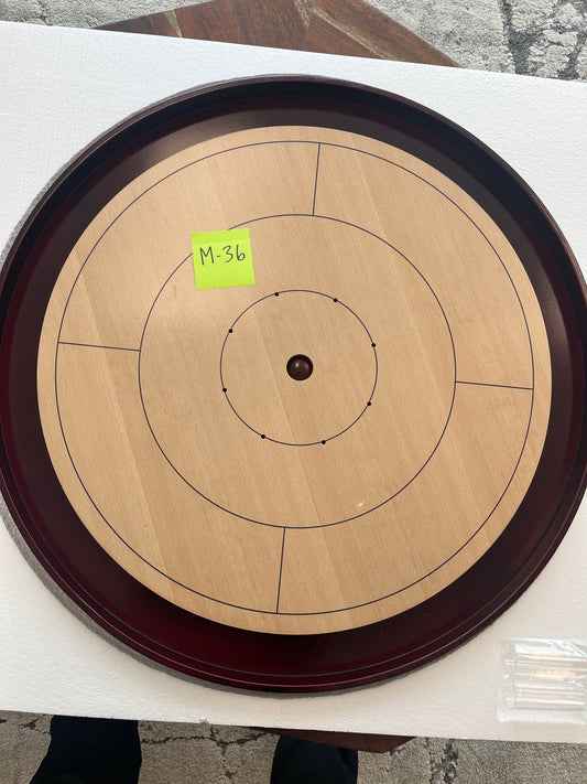 Imperfect/Returned Beech Tournament Edition Crokinole Board 2024 MDG-8315 M36