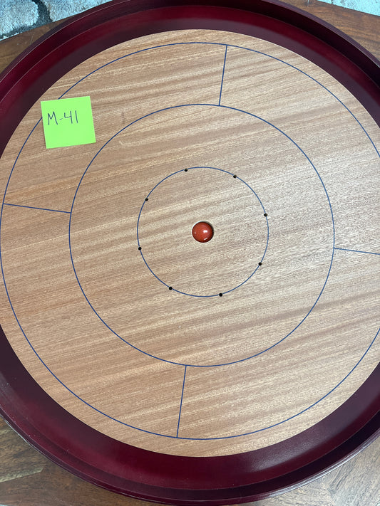 Imperfect/Returned Mahogany Tournament Edition Crokinole Board 2024 MDG-8314-M41