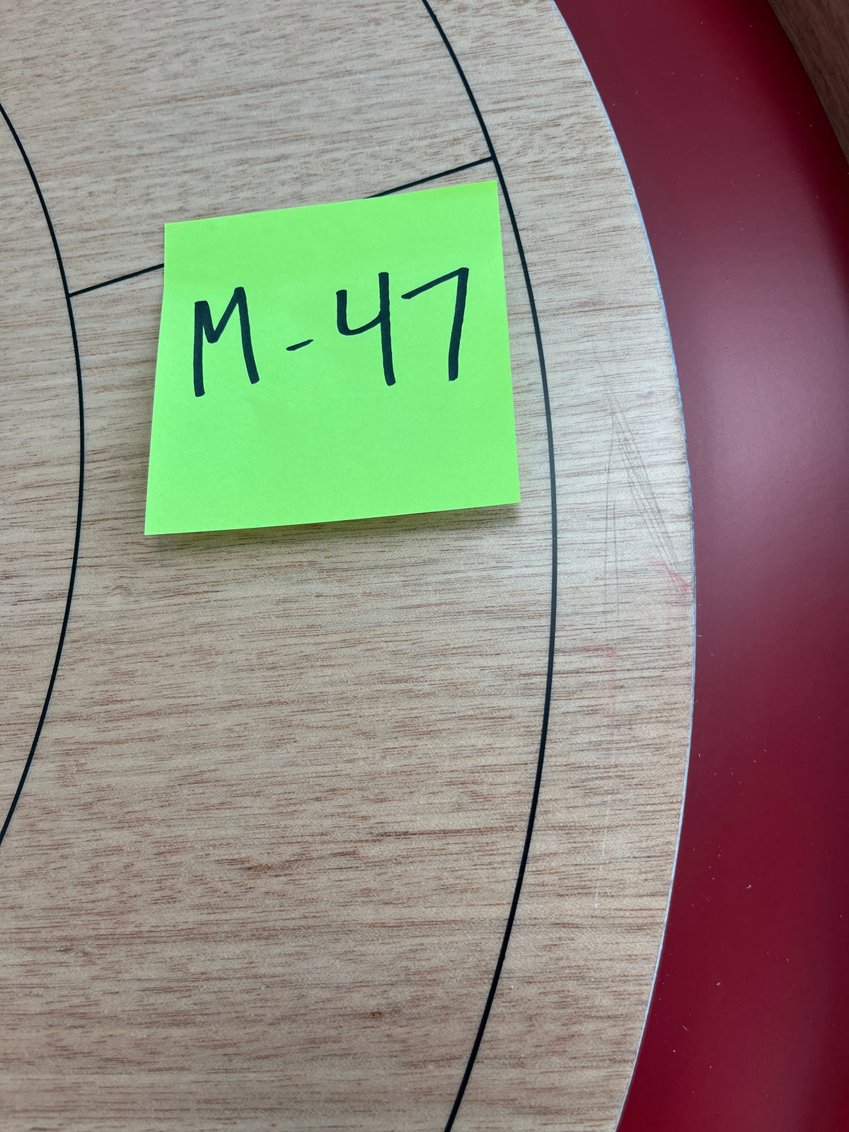 Imperfect/Returned Mahogany ELITE Edition Crokinole Board 2025 MDG-8322-M47