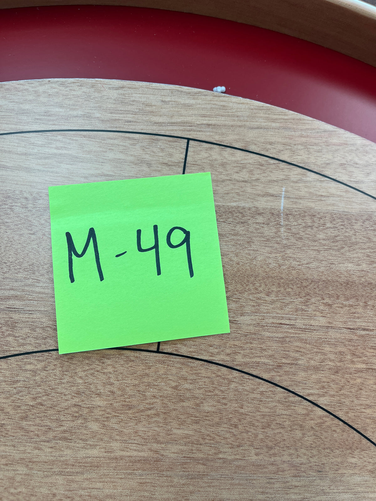 Imperfect/Returned Mahogany ELITE Edition Crokinole Board 2025 MDG-8322-M49