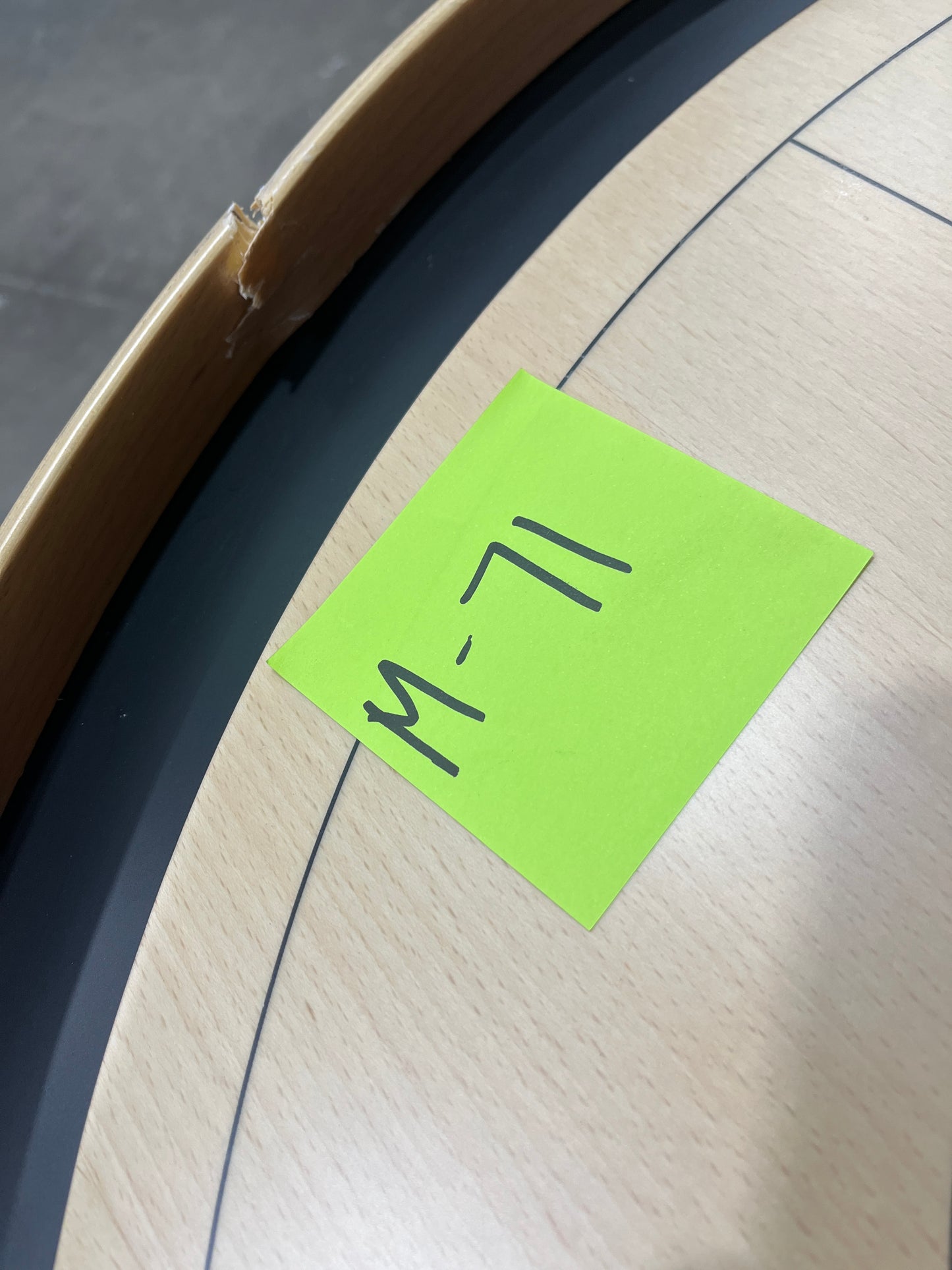 IMPERFECT/RETURNED: Beech ELITE Edition Crokinole Board (2025) Black Ditch MDG-8323-M71