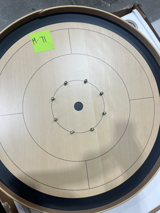 IMPERFECT/RETURNED: Beech ELITE Edition Crokinole Board (2025) Black Ditch MDG-8323-M71