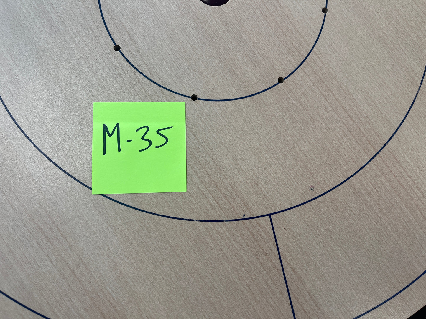 Imperfect/Returned Beech Tournament Edition Crokinole Board 2024 MDG-8315 M35