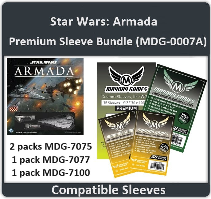 "Star Wars Armada" Compatible Card Sleeve Bundle