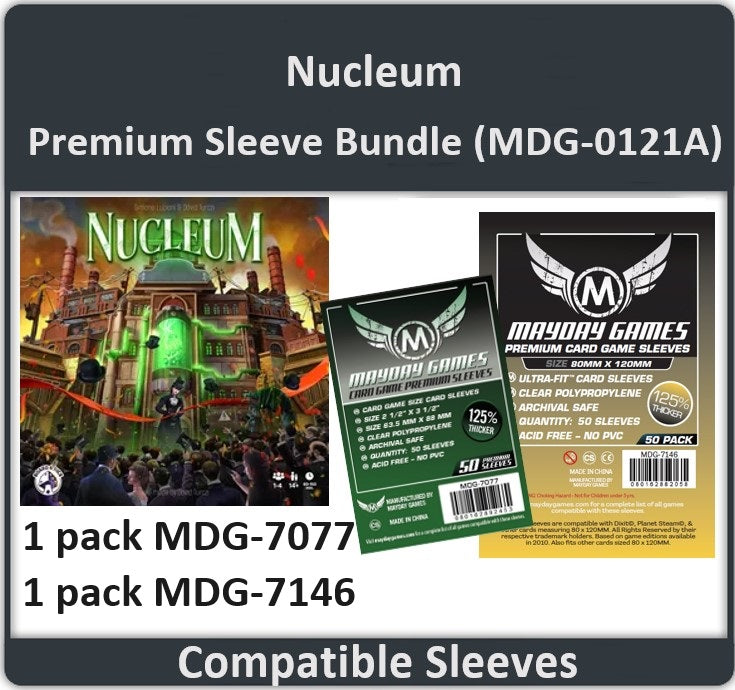 "Nucleum" Compatible Card Sleeve Bundle