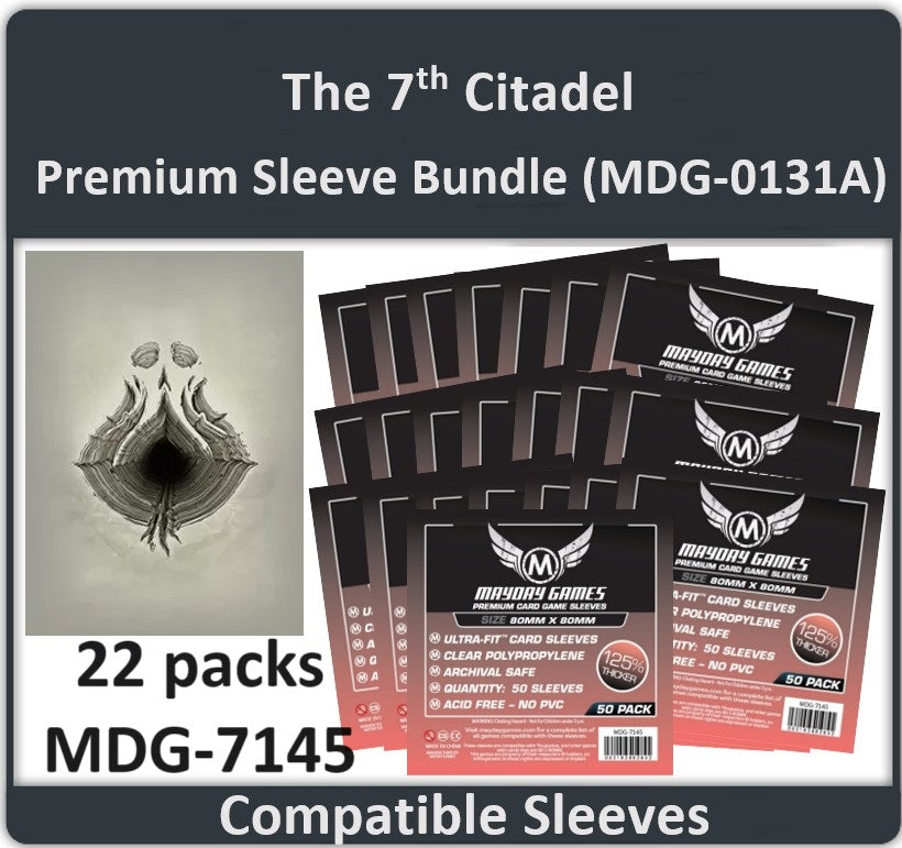"The 7th Citadel" Compatible Card Sleeve Bundle