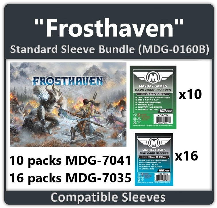 "Frosthaven"  Card Sleeve Bundle