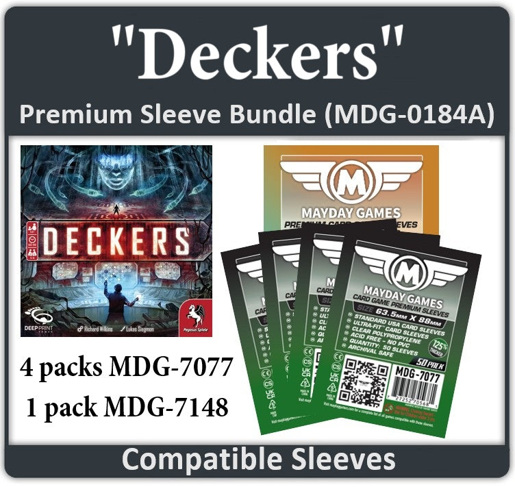 "Deckers" Compatible Card Sleeve Bundle