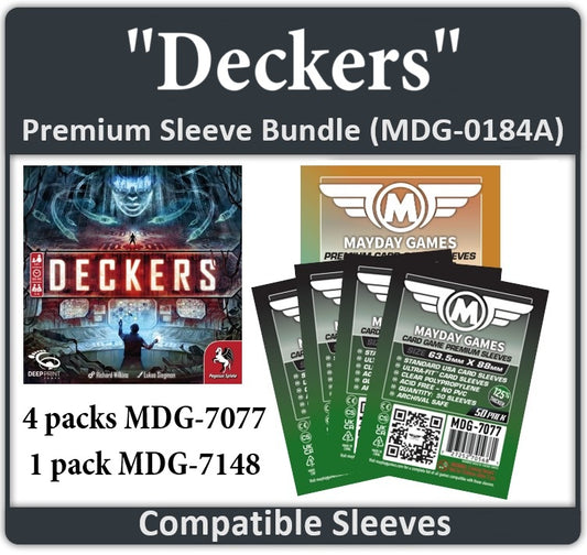 "Deckers" Compatible Card Sleeve Bundle