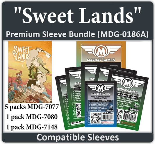 "Sweet Lands" Compatible Card Sleeve Bundle