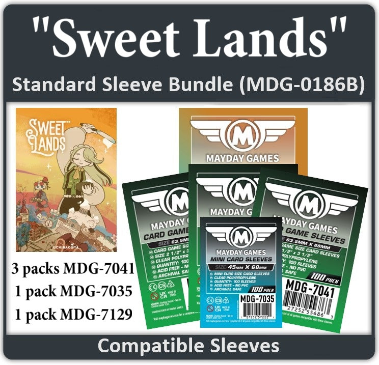 "Sweet Lands" Compatible Card Sleeve Bundle