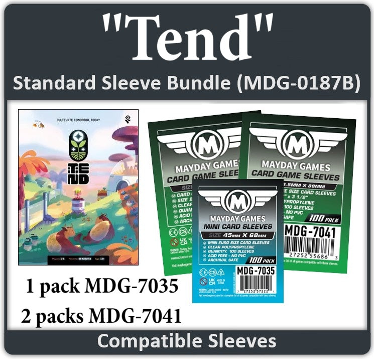 "Tend" Compatible Card Sleeve Bundle