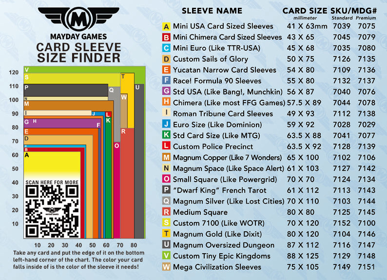Mayday Games Sleeve Finder