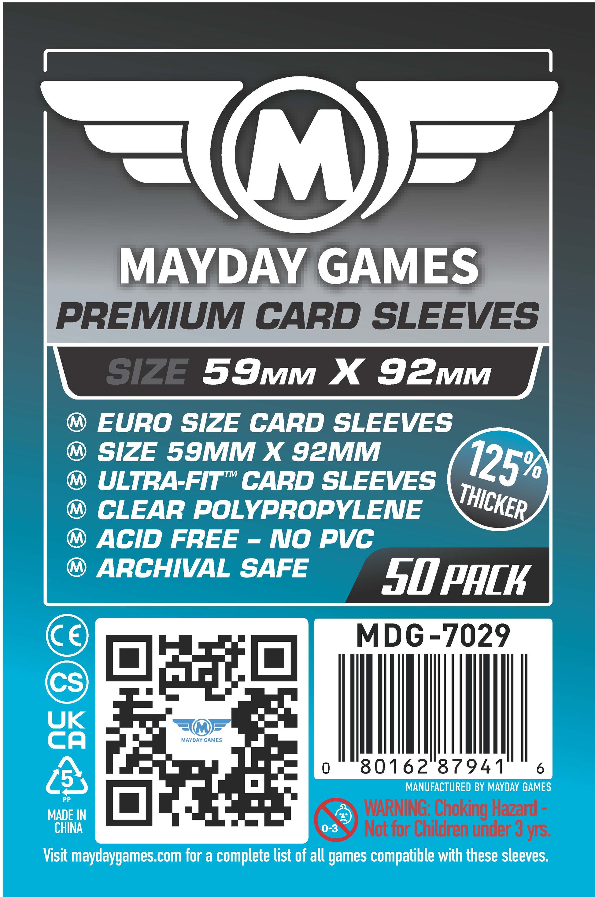 mayday card sleeve sizes Mayday Games Sleeve Finder