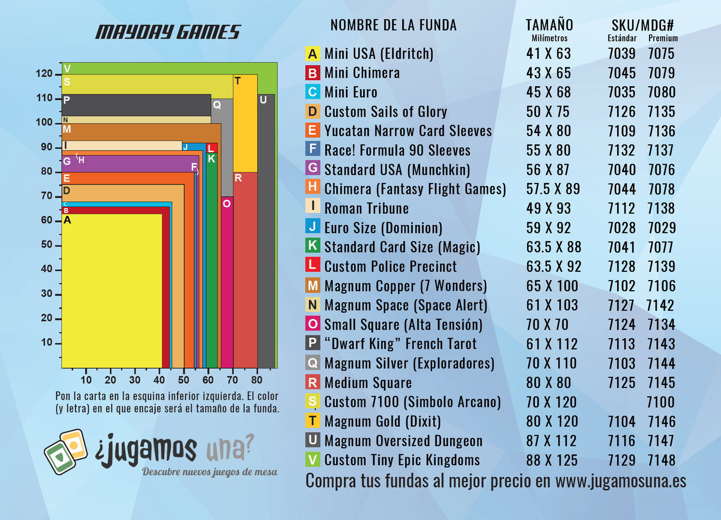 Mayday Games Sleeve Finder