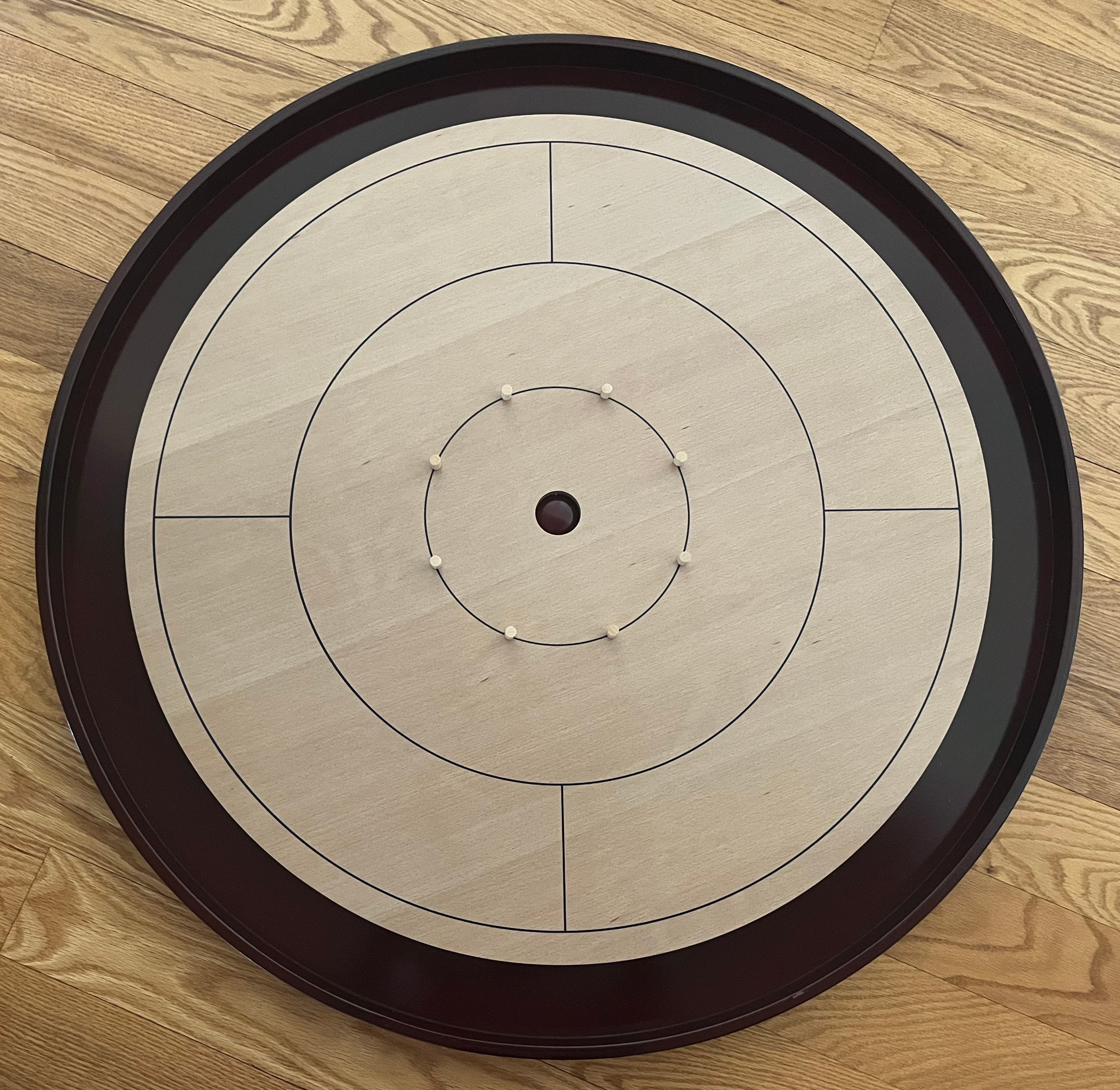 Mahogany Tournament Edition Crokinole Board - Mayday Games