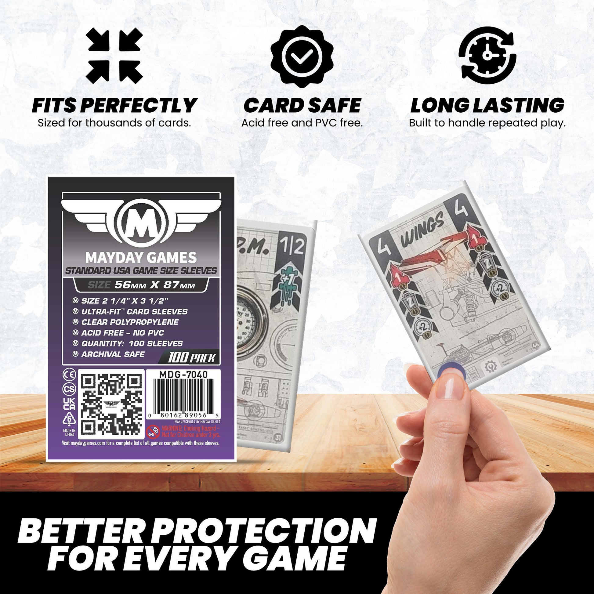 Standard USA Chimera Card Sleeves (56x87mm)