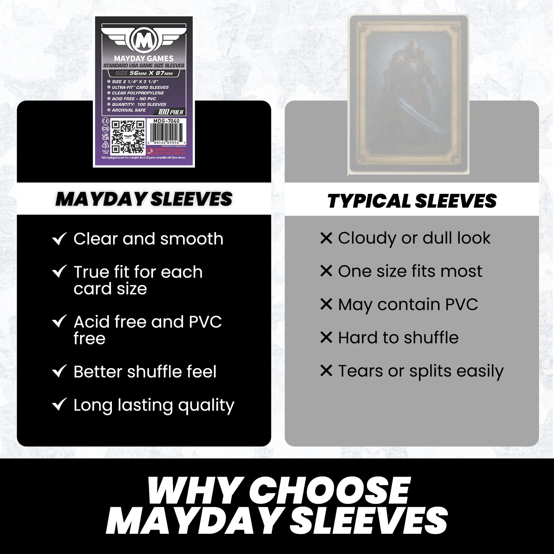 Standard USA Chimera Card Sleeves (56x87mm)
