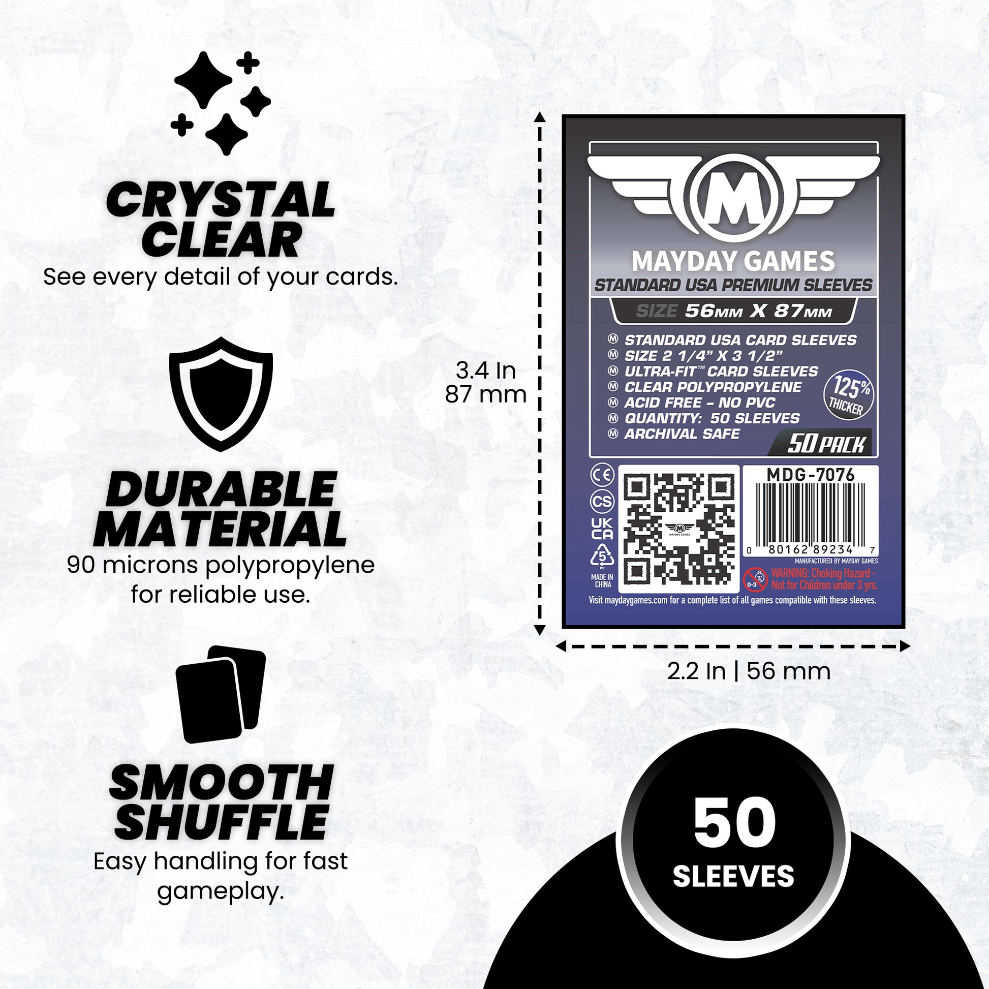 Standard USA Chimera Card Sleeves (56x87mm)