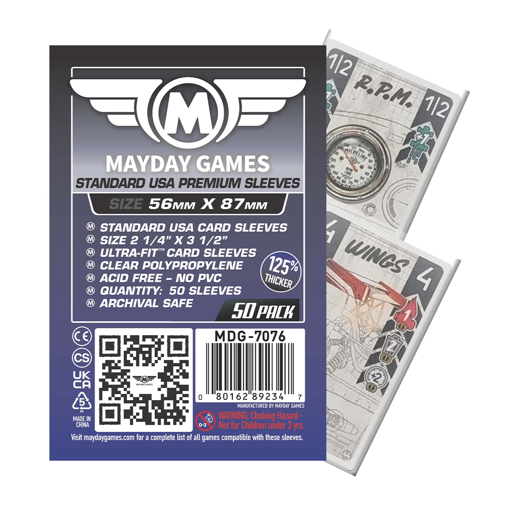 Standard USA Chimera Card Sleeves (56x87mm) - Mayday Games Standard USA Chimera Card Sleeves (56x87mm) - Mayday Games