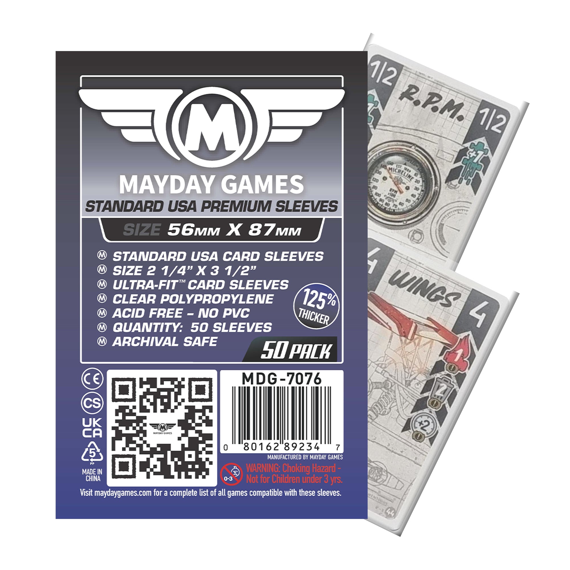 Standard USA Chimera Card Sleeves (56x87mm) - Mayday Games