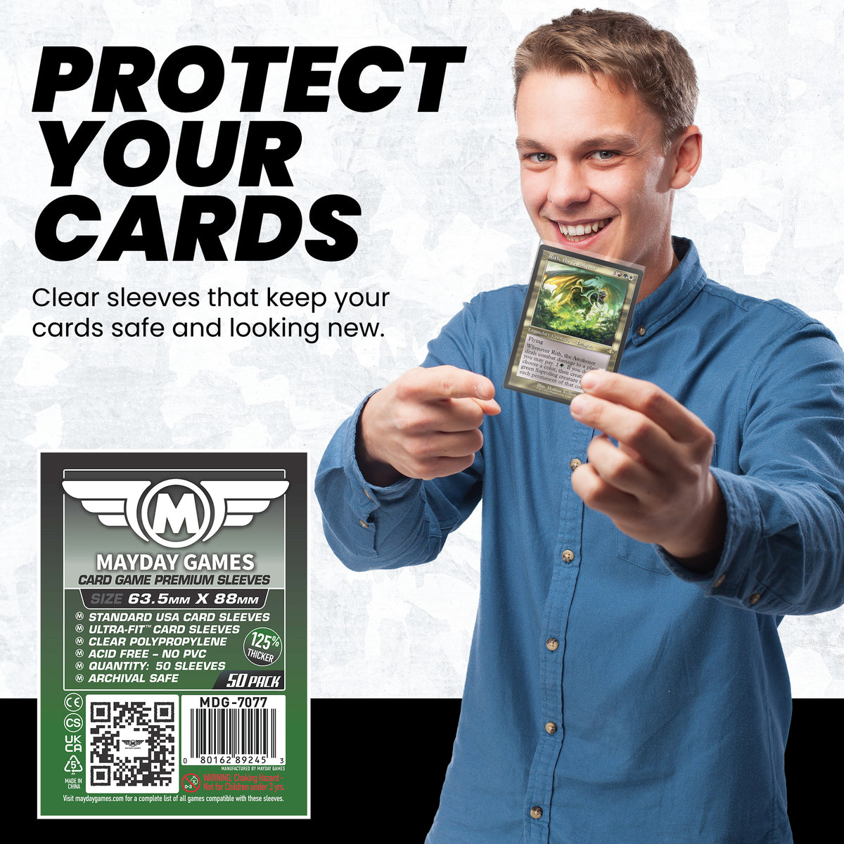 Card Game Card Sleeves (63.5x88mm)
