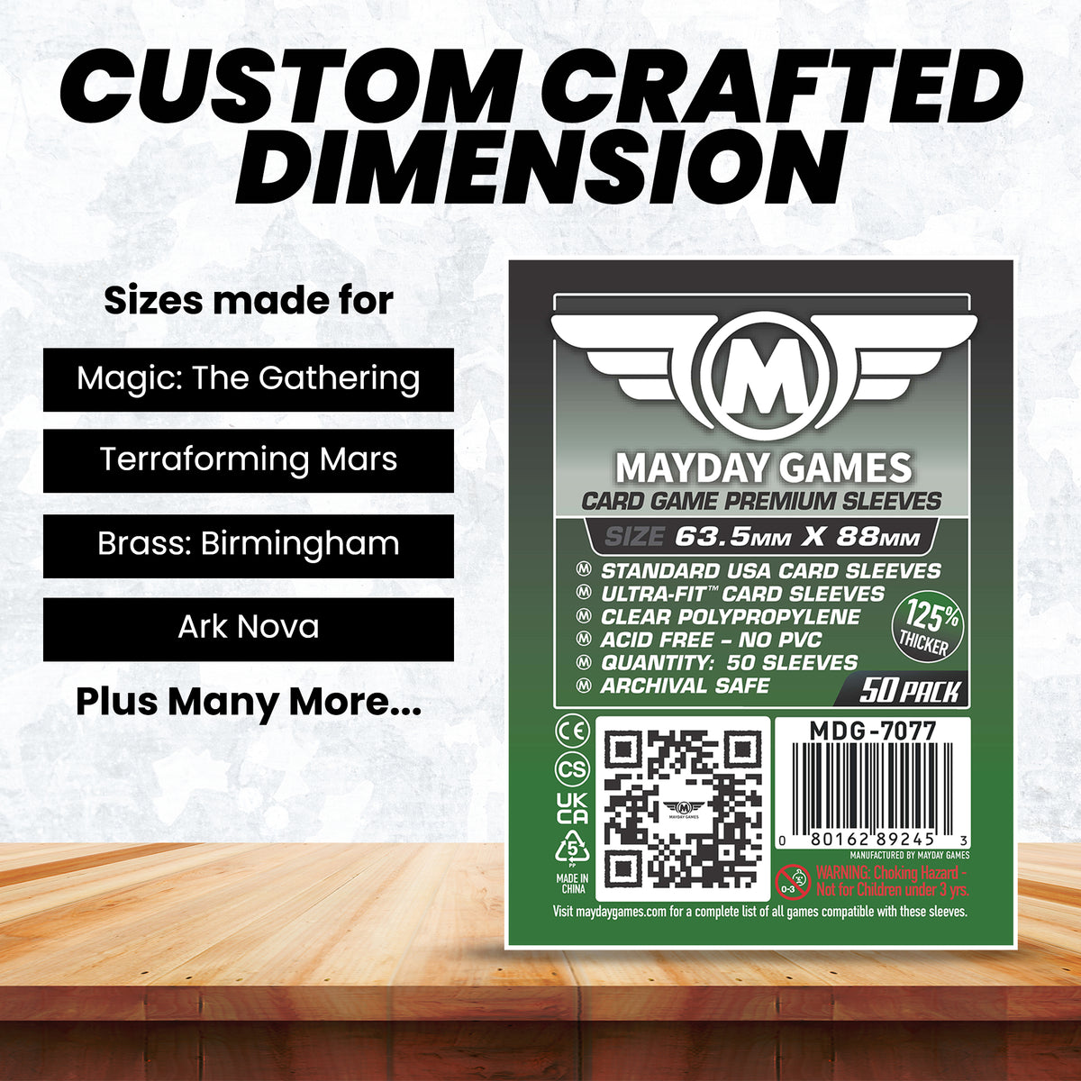 Card Game Card Sleeves (63.5x88mm)