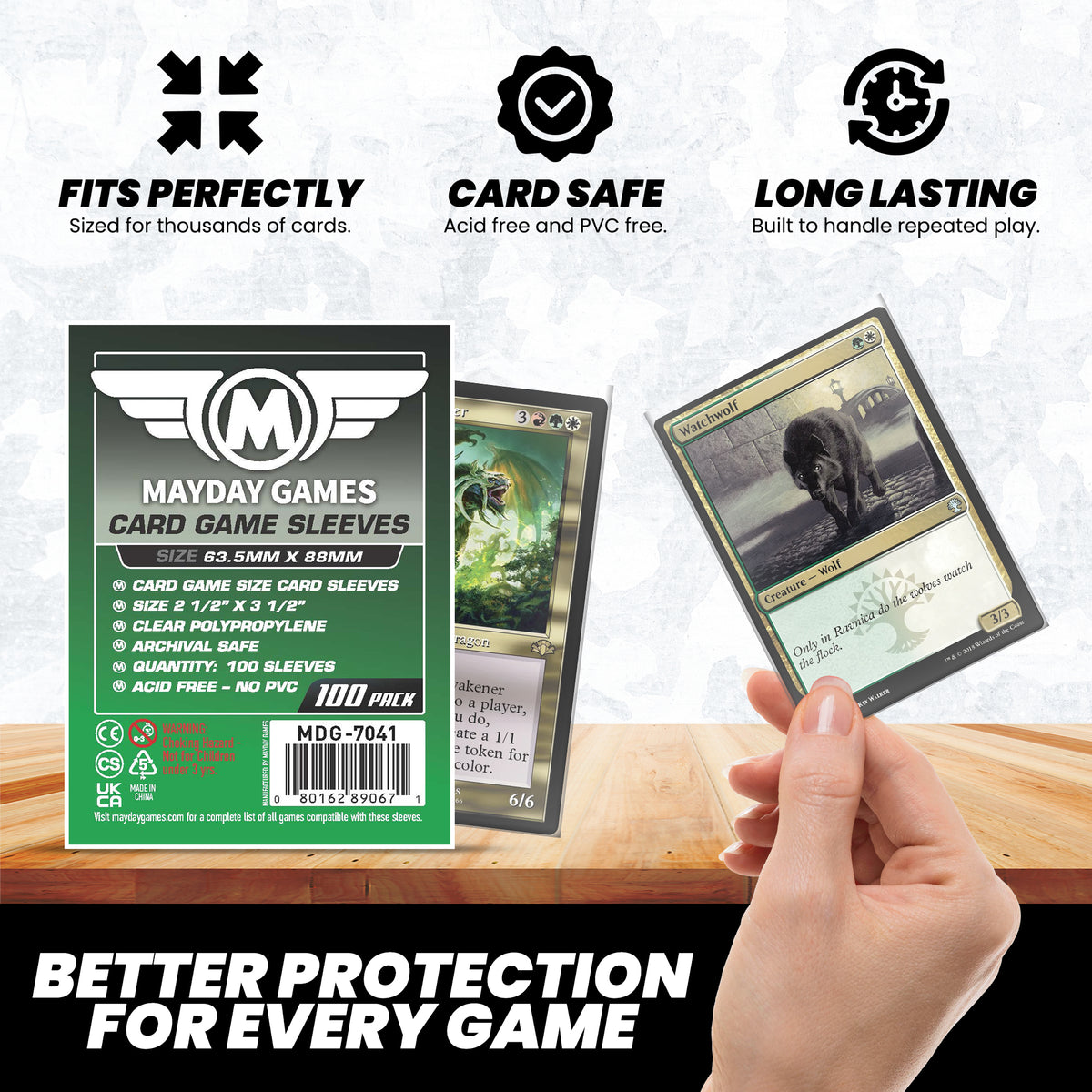 Card Game Card Sleeves (63.5x88mm)