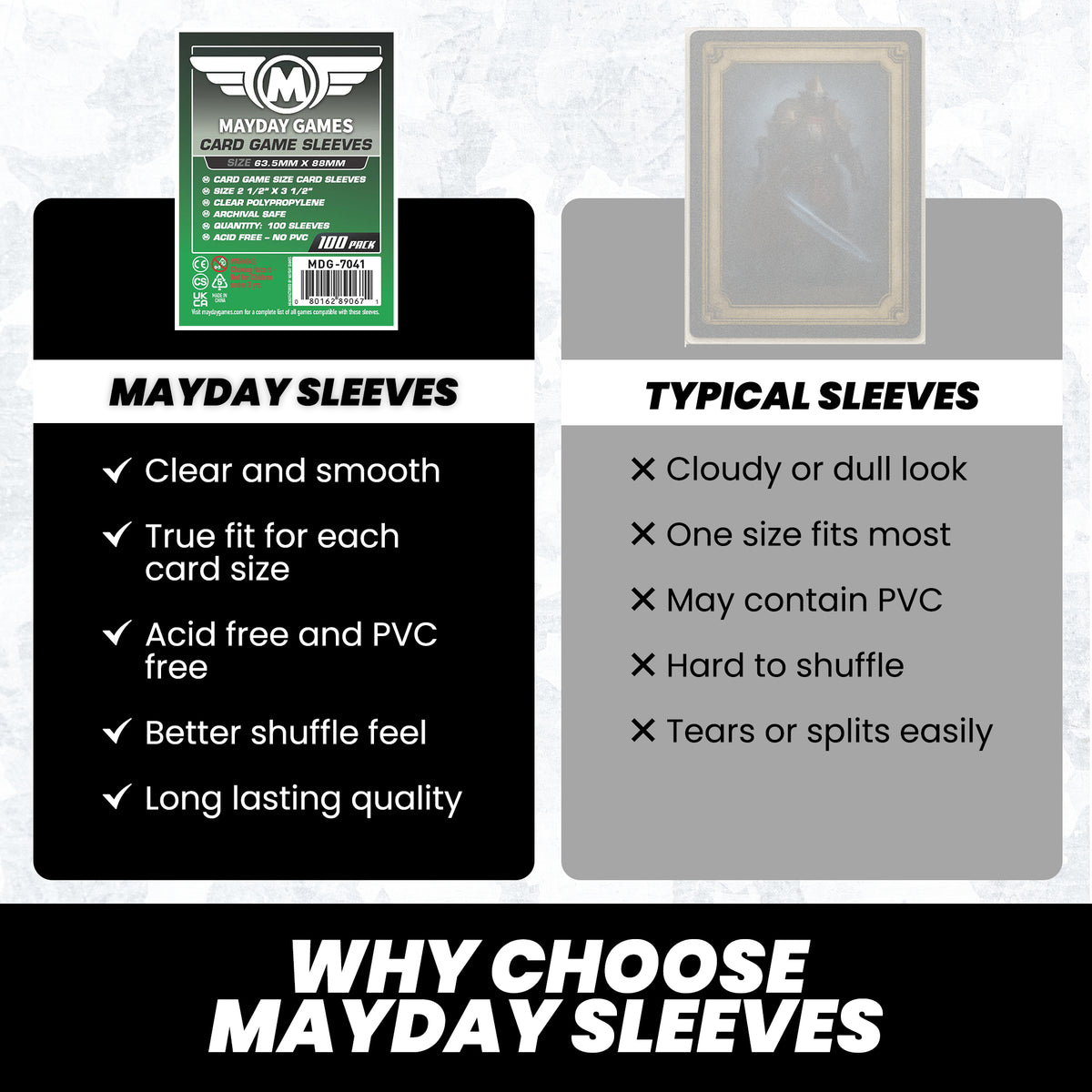 Card Game Card Sleeves (63.5x88mm)