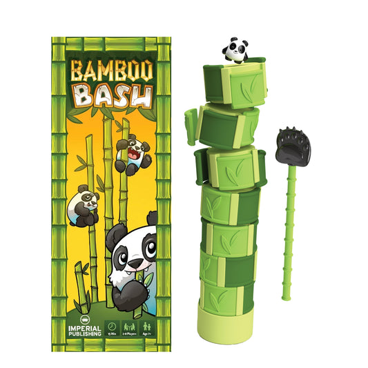 Bamboo Bash 2-8 Player Panda Dexterity Game (Imperial Publishing)
