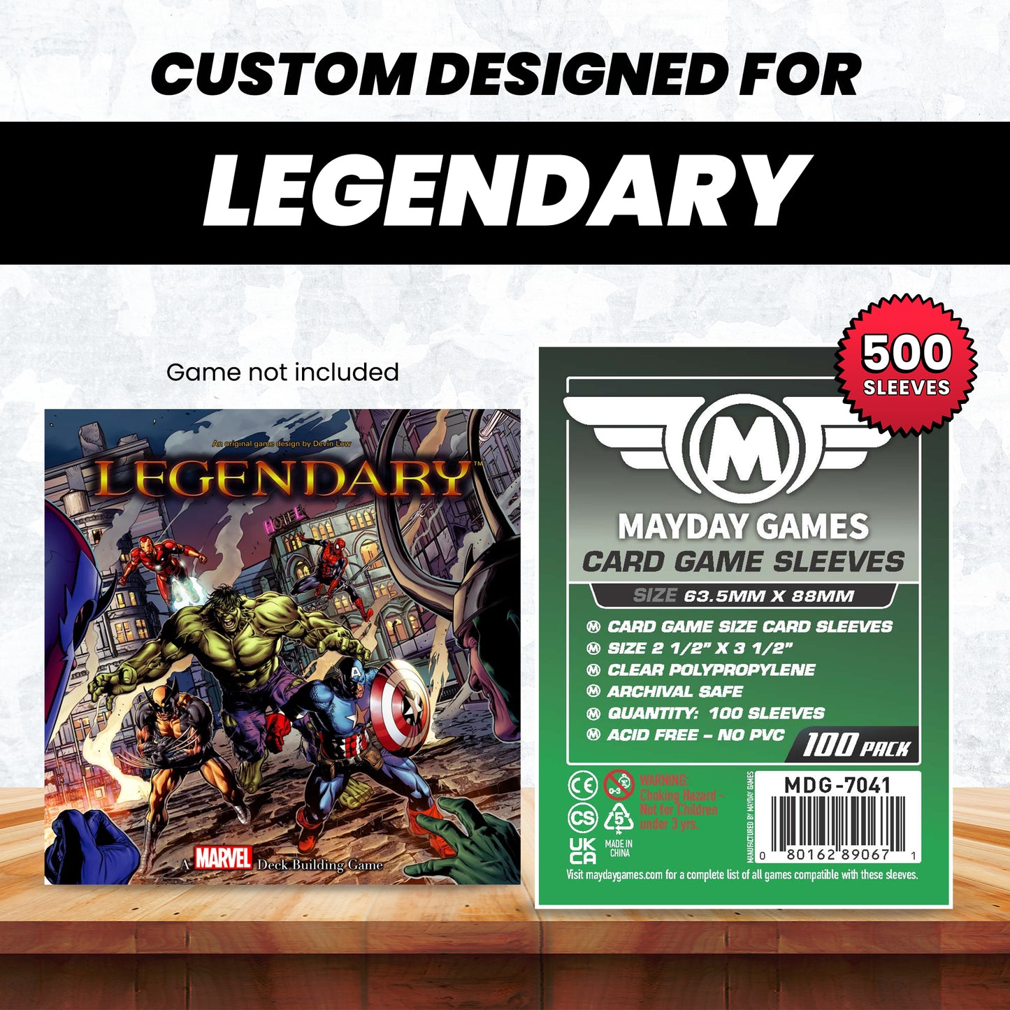 "Legendary" Compatible Card Sleeve Bundle