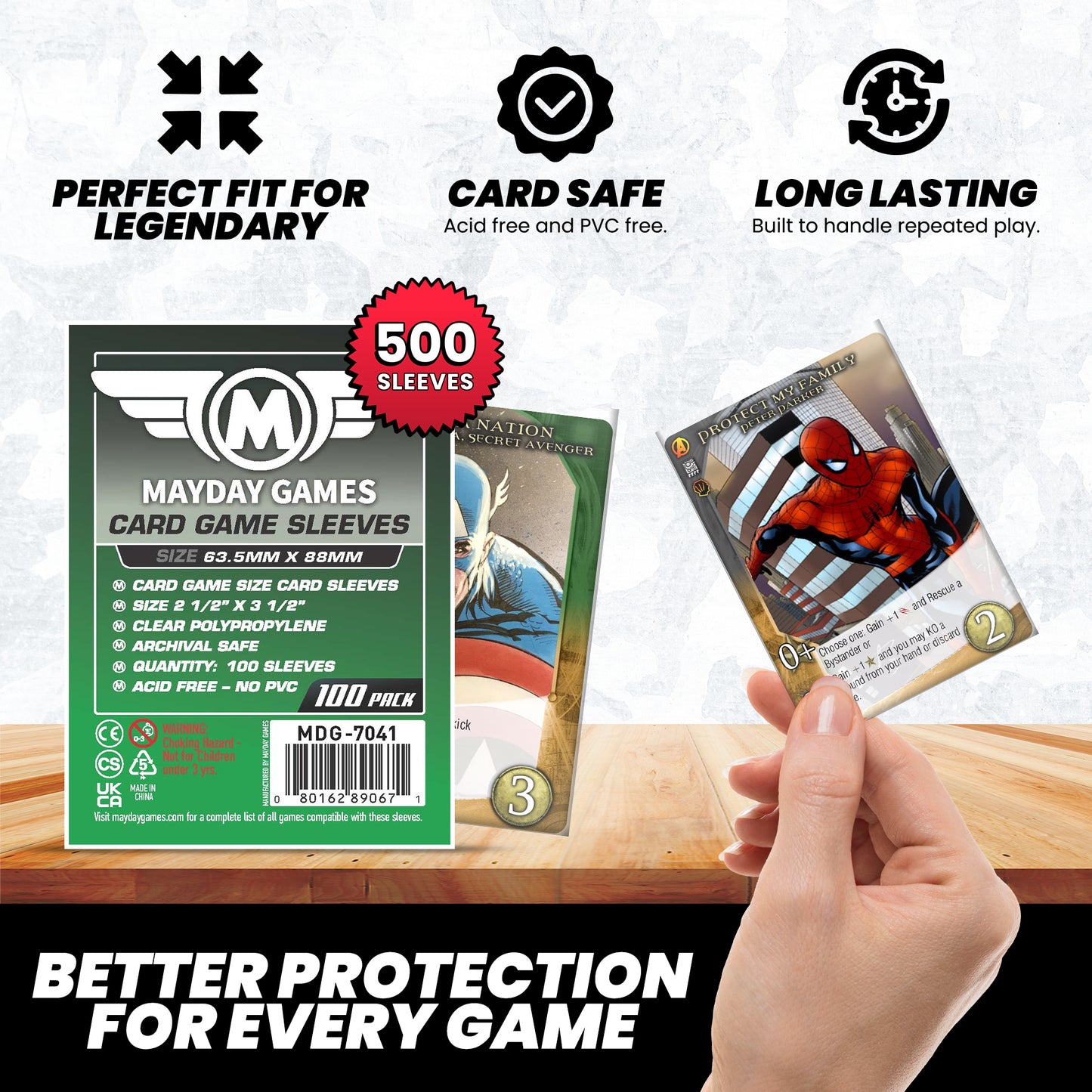 "Legendary" Compatible Card Sleeve Bundle