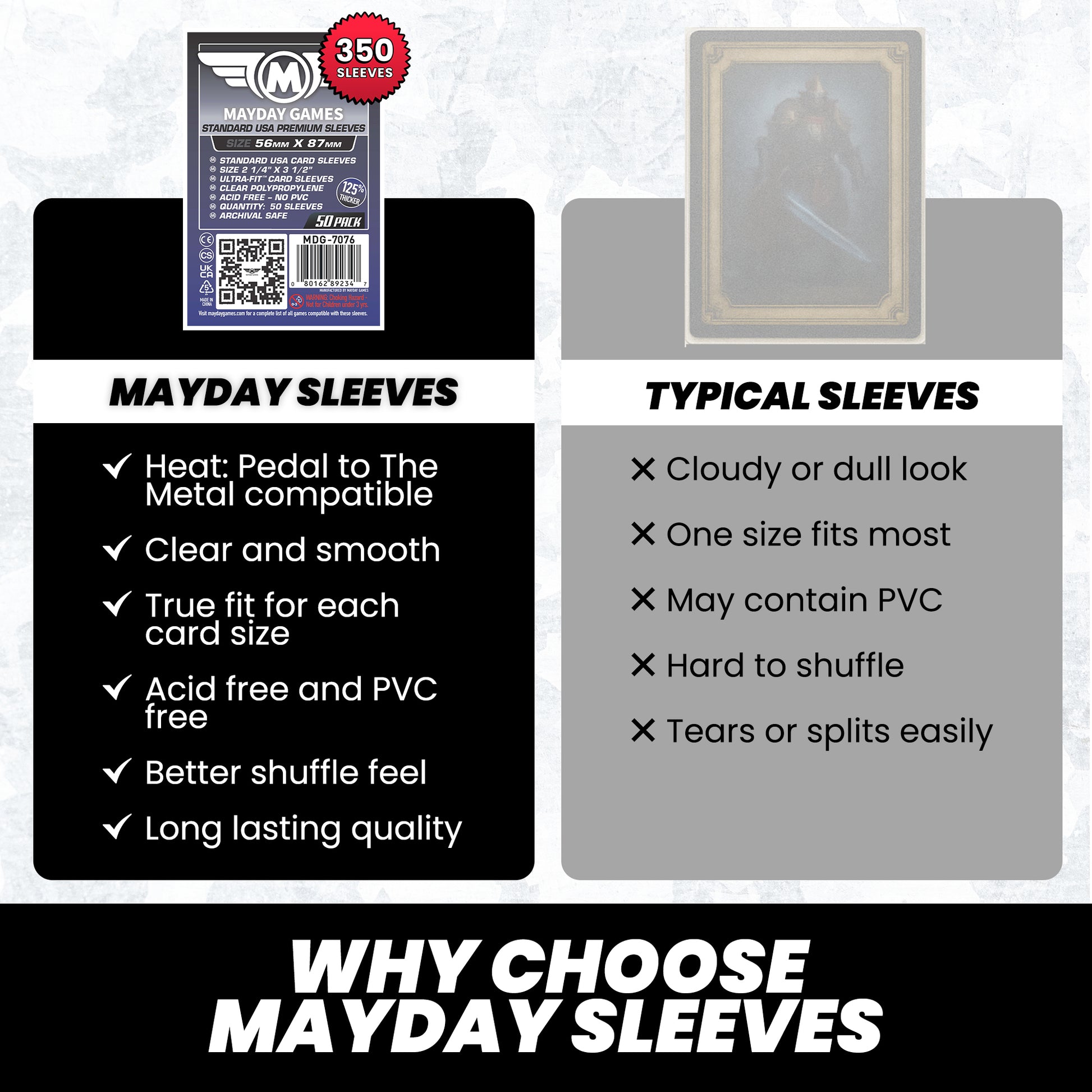 heat board game card sleeves "Heat: Pedal to the Metal" Compatible Card Sleeve Bundle