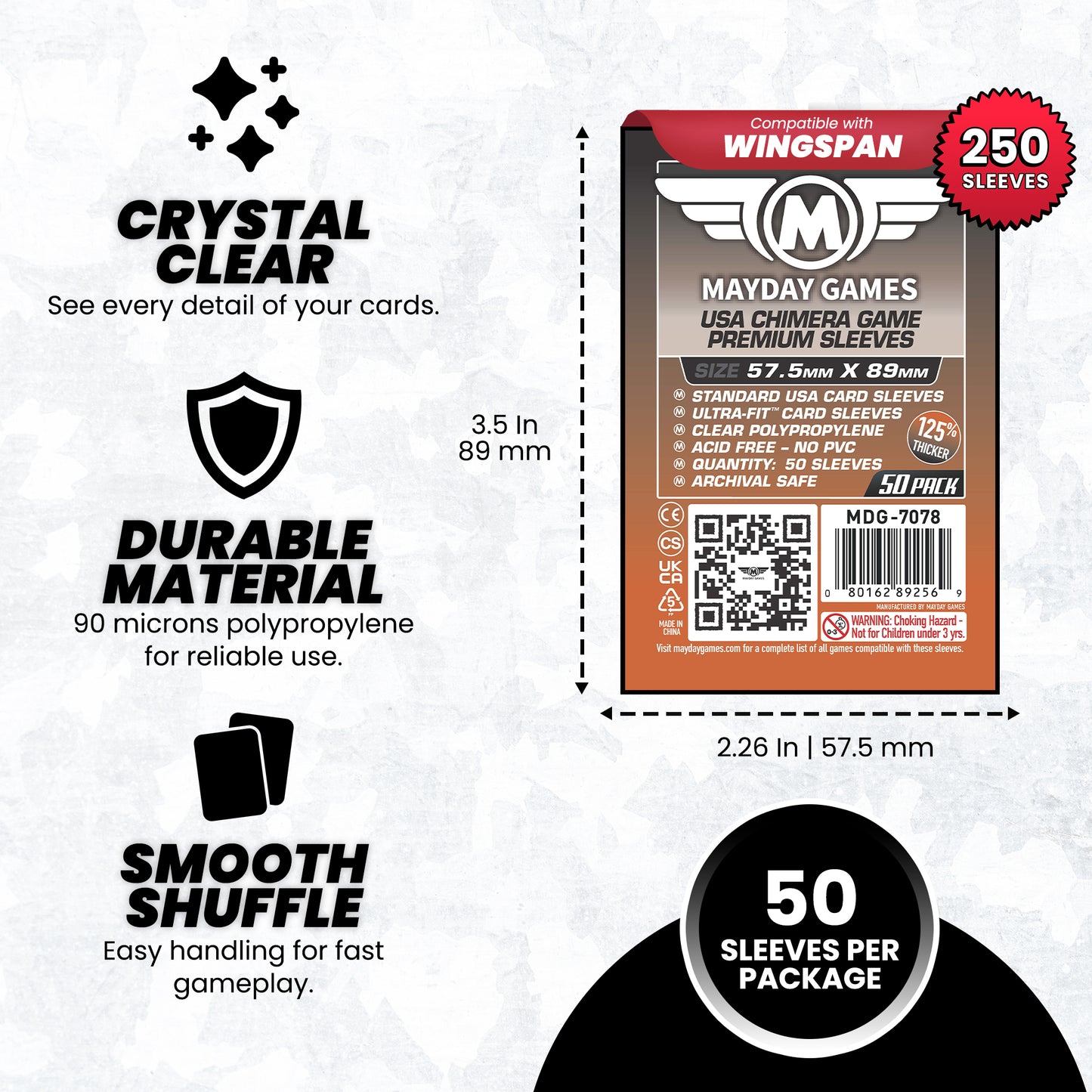 "Wingspan" Compatible Card Sleeve Bundle