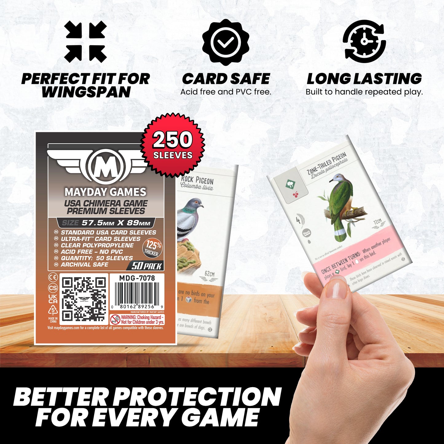 "Wingspan" Compatible Card Sleeve Bundle